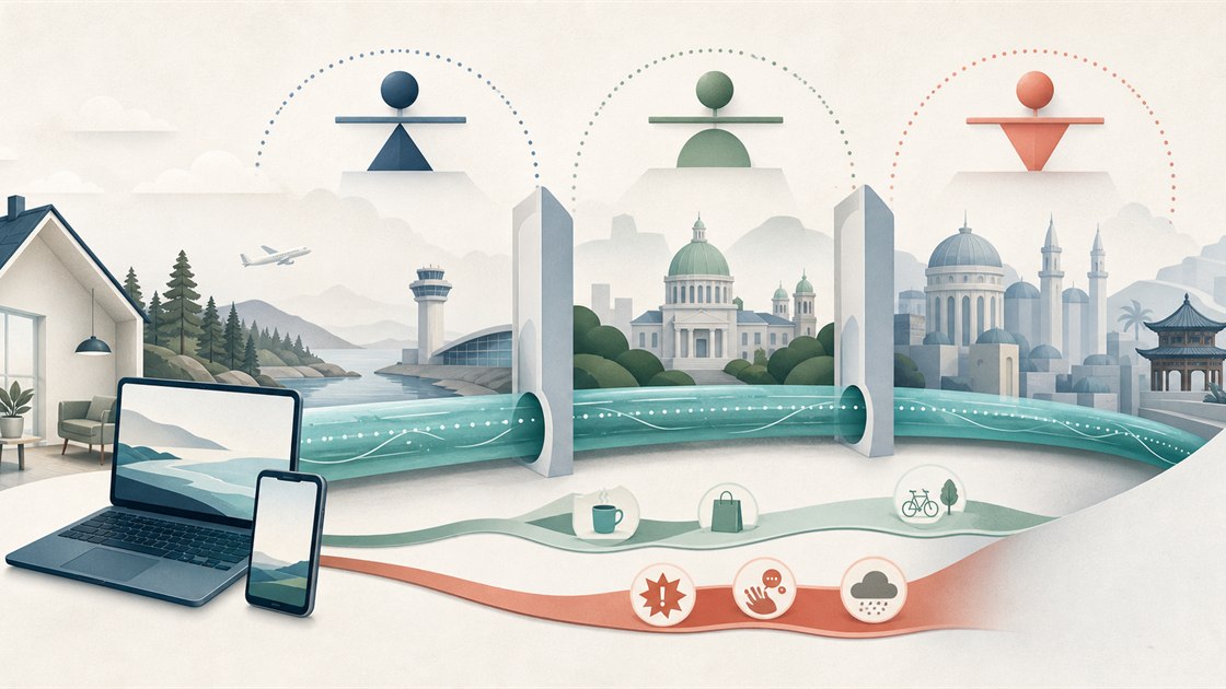 En neutral datatunnel passerar flera länders regelmiljöer medan separata handlingsvägar ligger utanför tekniken.
